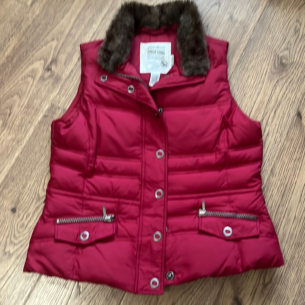 Eddie Bauer goose down vest.
